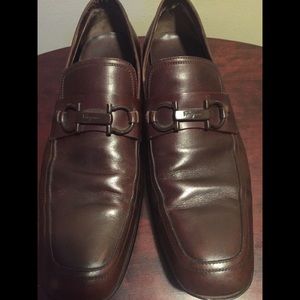 Brown Ferragamo Shoes size US 12